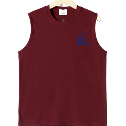 Burberry pure cotton sleeveless men’s vest High - definition digital printing process