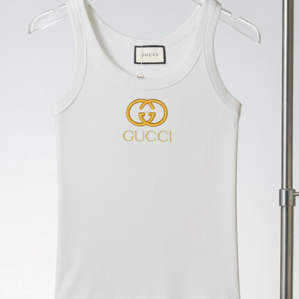 Gucci women's sleeveless vest, exquisite embroidery