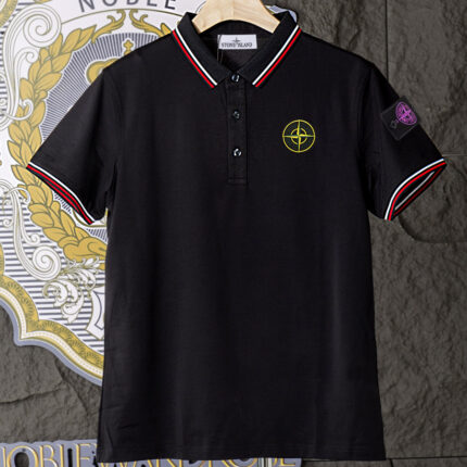 Stone Island Polo Shirt, Unisex, Breathable and Comfortable High - definition digital printing process