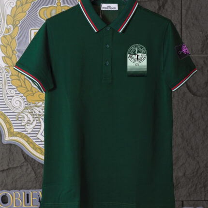 Stone Island Polo Shirt, Unisex, Breathable and Comfortable High - definition digital printing process