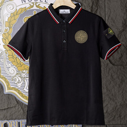 Stone Island Polo Shirt, Unisex, Breathable and Comfortable High - definition digital printing process