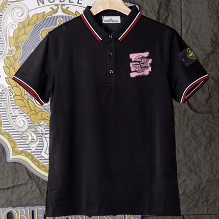 Stone Island Polo Shirt, Unisex, Breathable and Comfortable High - definition digital printing process