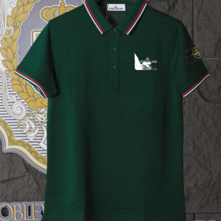 Stone Island Polo Shirt, Unisex, Breathable and Comfortable High - definition digital printing process