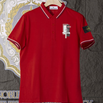 Stone Island Polo Shirt, Unisex, Breathable and Comfortable High - definition digital printing process