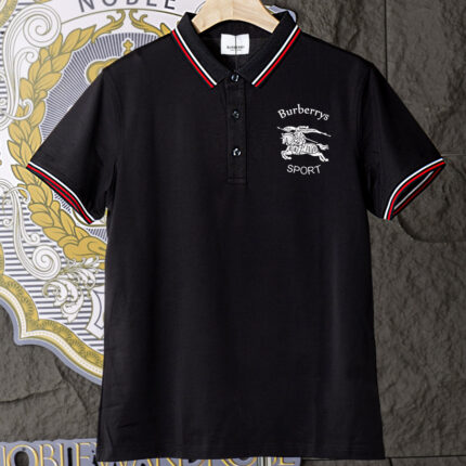 Burberry Polo Shirt, Unisex, Breathable and Comfortable High - definition digital printing process