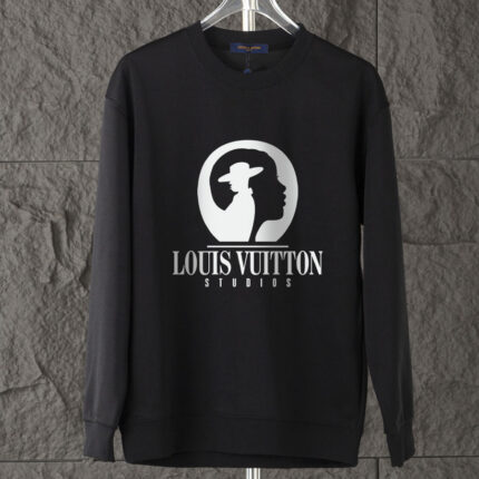 Louis Vuitton Light - weight sweatshirts thickened sweatshirts High - definition digital printing process