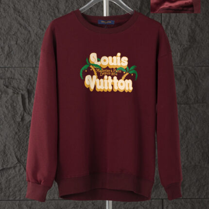 Louis Vuitton Light - weight sweatshirts thickened sweatshirts High - definition digital printing process