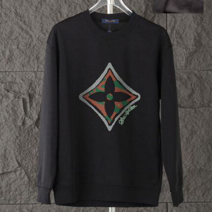 Louis Vuitton Light - weight sweatshirts thickened sweatshirts High - definition digital printing process