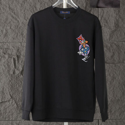 Louis Vuitton Light - weight sweatshirts thickened sweatshirts High - definition digital printing process