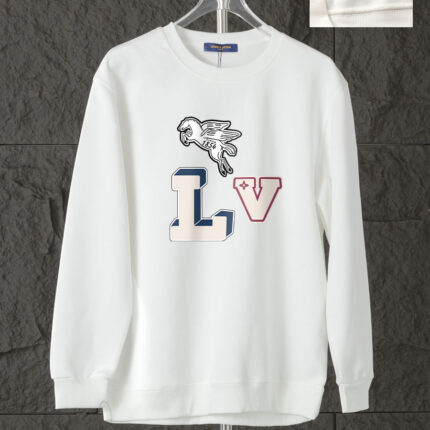 Louis Vuitton Light - weight sweatshirts thickened sweatshirts High - definition digital printing process