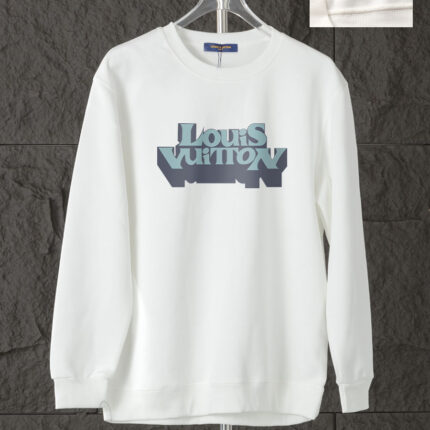 Louis Vuitton Light - weight sweatshirts thickened sweatshirts High - definition digital printing process