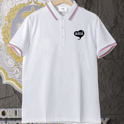 AMI Polo Shirt, Unisex, Breathable and Comfortable High - definition digital printing process