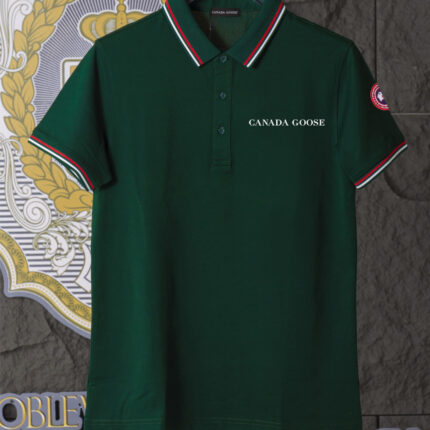 Canada Goose Polo Shirt, Unisex, Breathable and Comfortable High - definition digital printing process