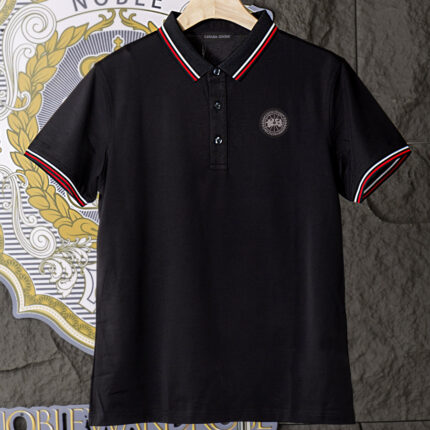 Canada Goose Polo Shirt, Unisex, Breathable and Comfortable Exquisite embroidery