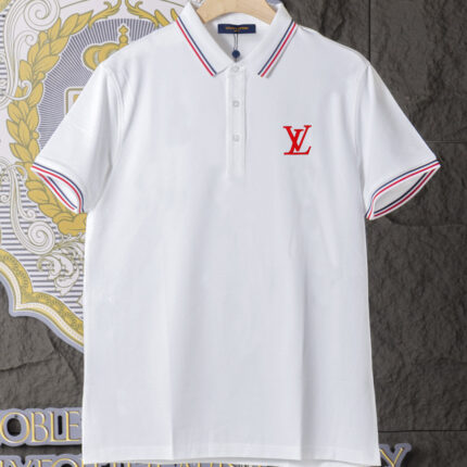 Louis Vuitton Polo Shirt, Unisex, Breathable and Comfortable Exquisite embroidery