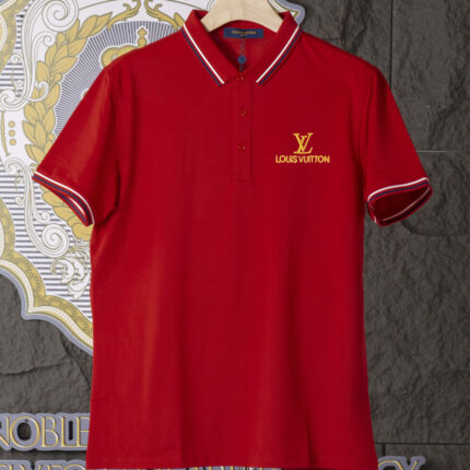 Louis Vuitton Polo Shirt, Unisex, Breathable and Comfortable Exquisite embroidery