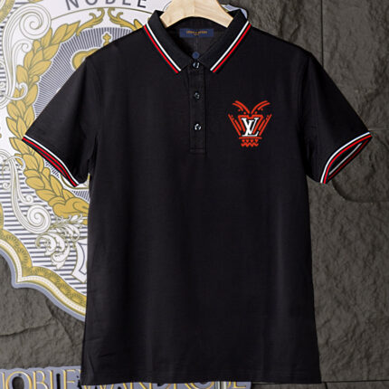 Louis Vuitton Polo Shirt, Unisex, Breathable and Comfortable High - definition digital printing process