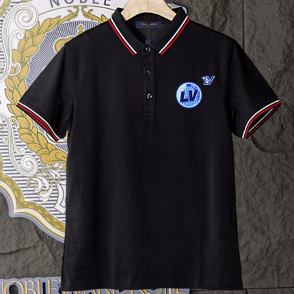 Louis Vuitton Polo Shirt, Unisex, Breathable and Comfortable High - definition digital printing process