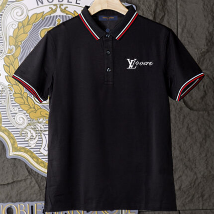 Louis Vuitton Polo Shirt, Unisex, Breathable and Comfortable High - definition digital printing process