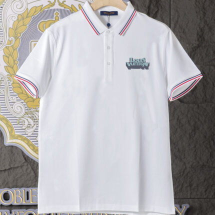 Louis Vuitton Polo Shirt, Unisex, Breathable and Comfortable High - definition digital printing process