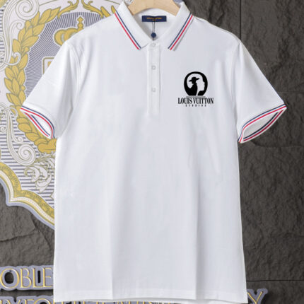 Louis Vuitton Polo Shirt, Unisex, Breathable and Comfortable High - definition digital printing process