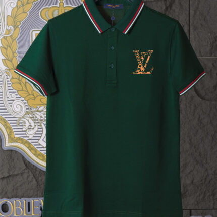 Louis Vuitton Polo Shirt, Unisex, Breathable and Comfortable High - definition digital printing process