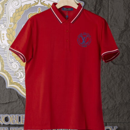 Louis Vuitton Polo Shirt, Unisex, Breathable and Comfortable High - definition digital printing process