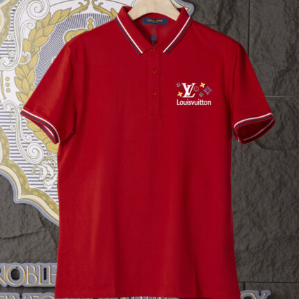 Louis Vuitton Polo Shirt, Unisex, Breathable and Comfortable High - definition digital printing process