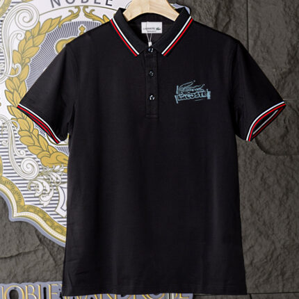 LACOSTE Polo Shirt, Unisex, Breathable and Comfortable High - definition digital printing process