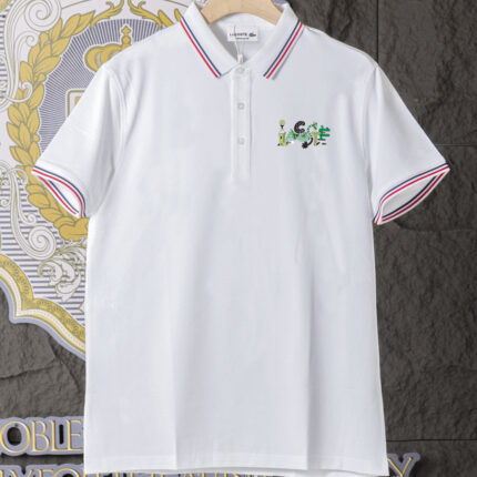 LACOSTE Polo Shirt, Unisex, Breathable and Comfortable High - definition digital printing process