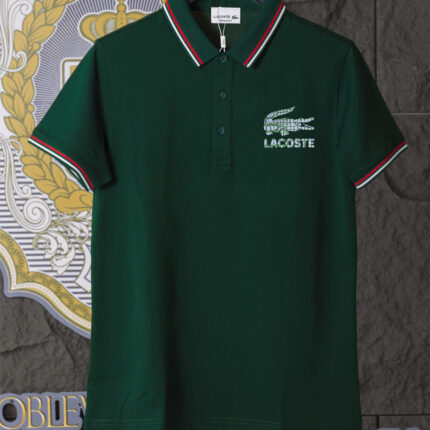 LACOSTE Polo Shirt, Unisex, Breathable and Comfortable High - definition digital printing process
