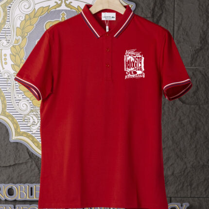 LACOSTE Polo Shirt, Unisex, Breathable and Comfortable High - definition digital printing process