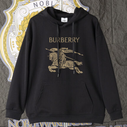 Burberry Spring And Autumn New Popular Trendy Brand Casual Versatile Men And Women Hoodie